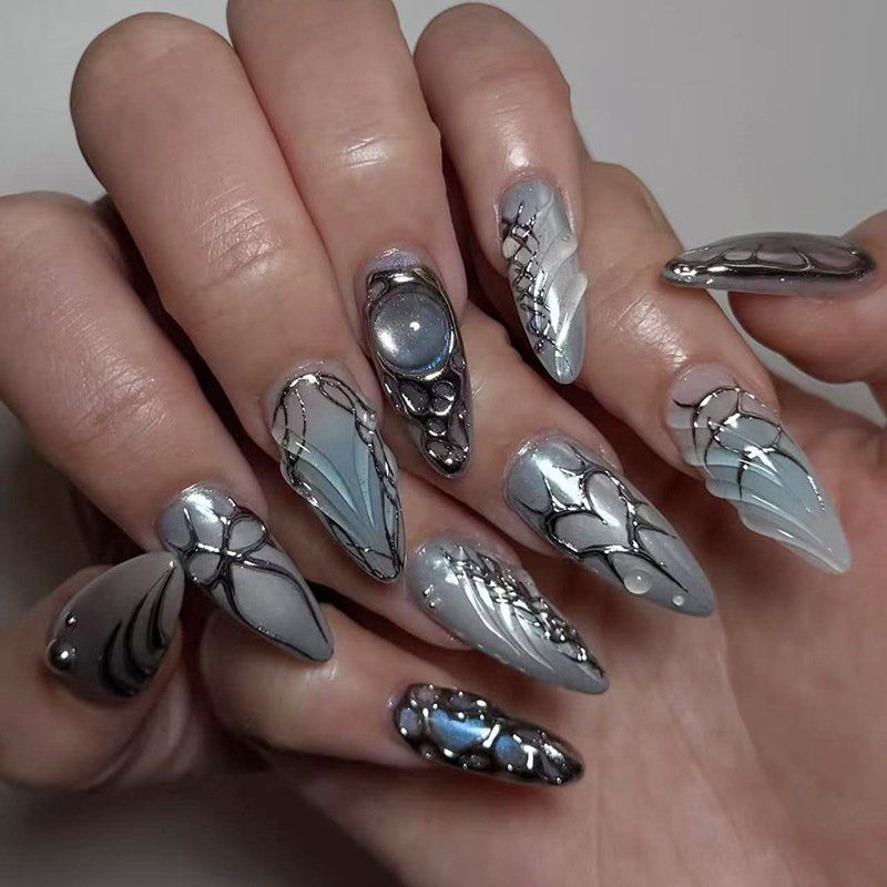 Nail Art Love - 24 Uds. Conjuntos de uñas postizas