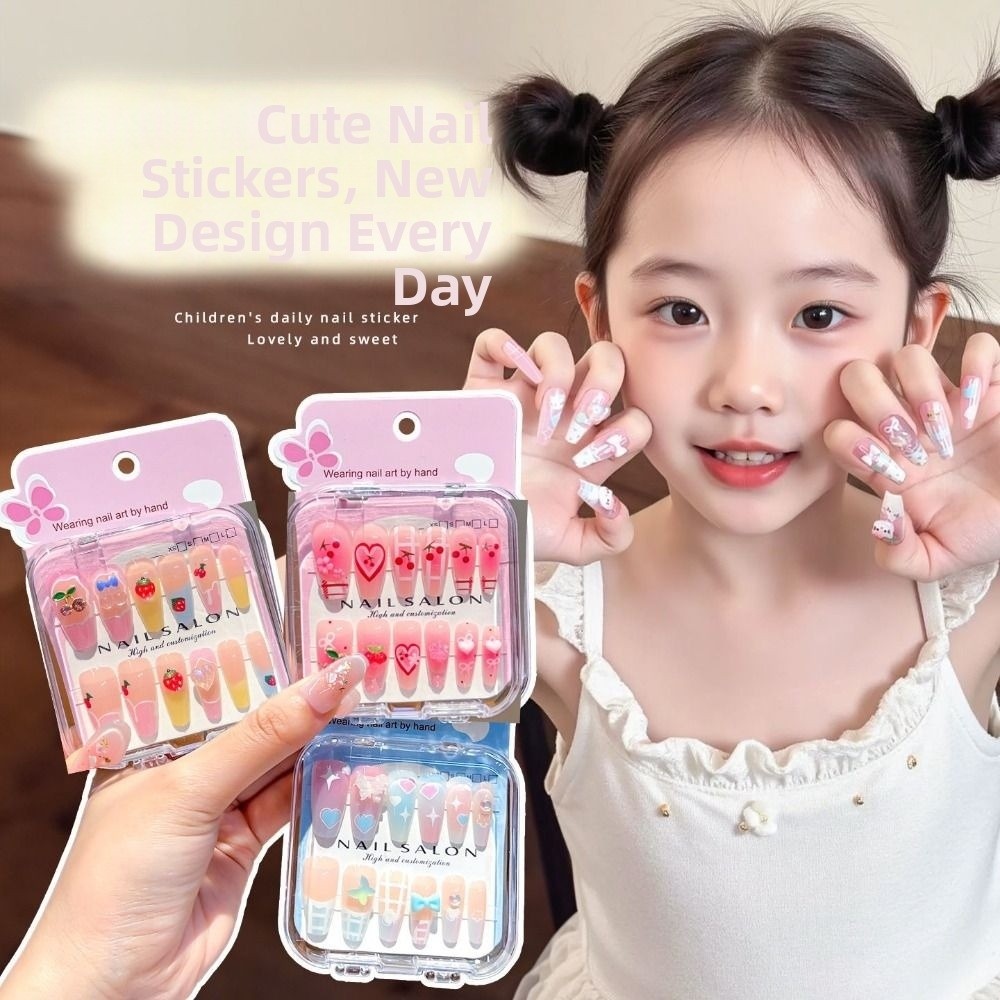 Nail Art Love - Uñas Postizas Infantiles con Diseño de