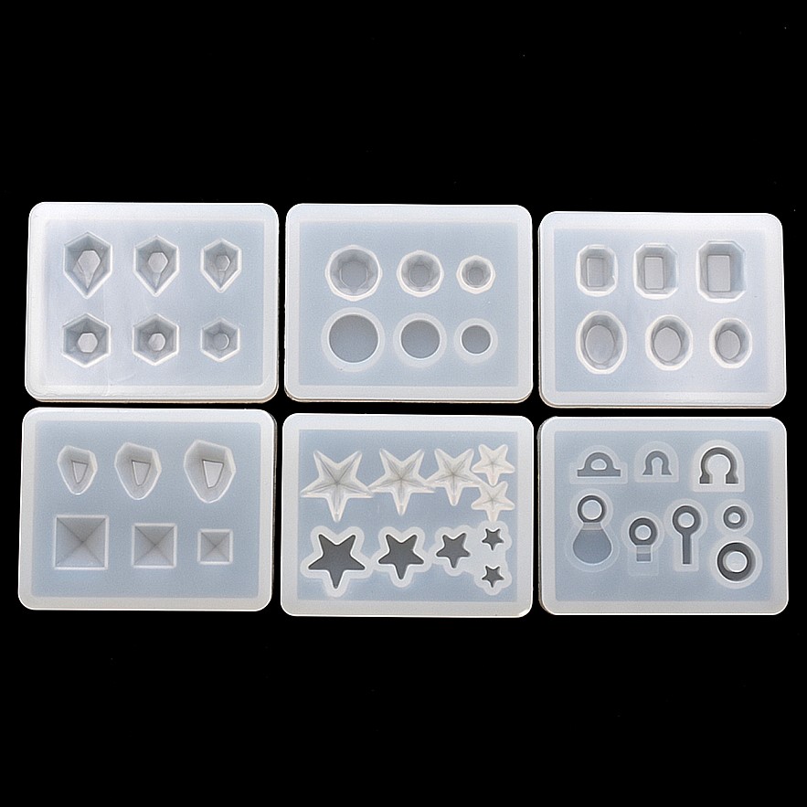 Nail Art Love - SNASAN-Molde de silicona con cuentas bonitas,