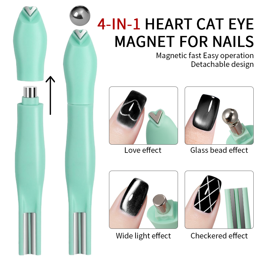 Nail Art Love - RSNAIL 4 en 1 imán de