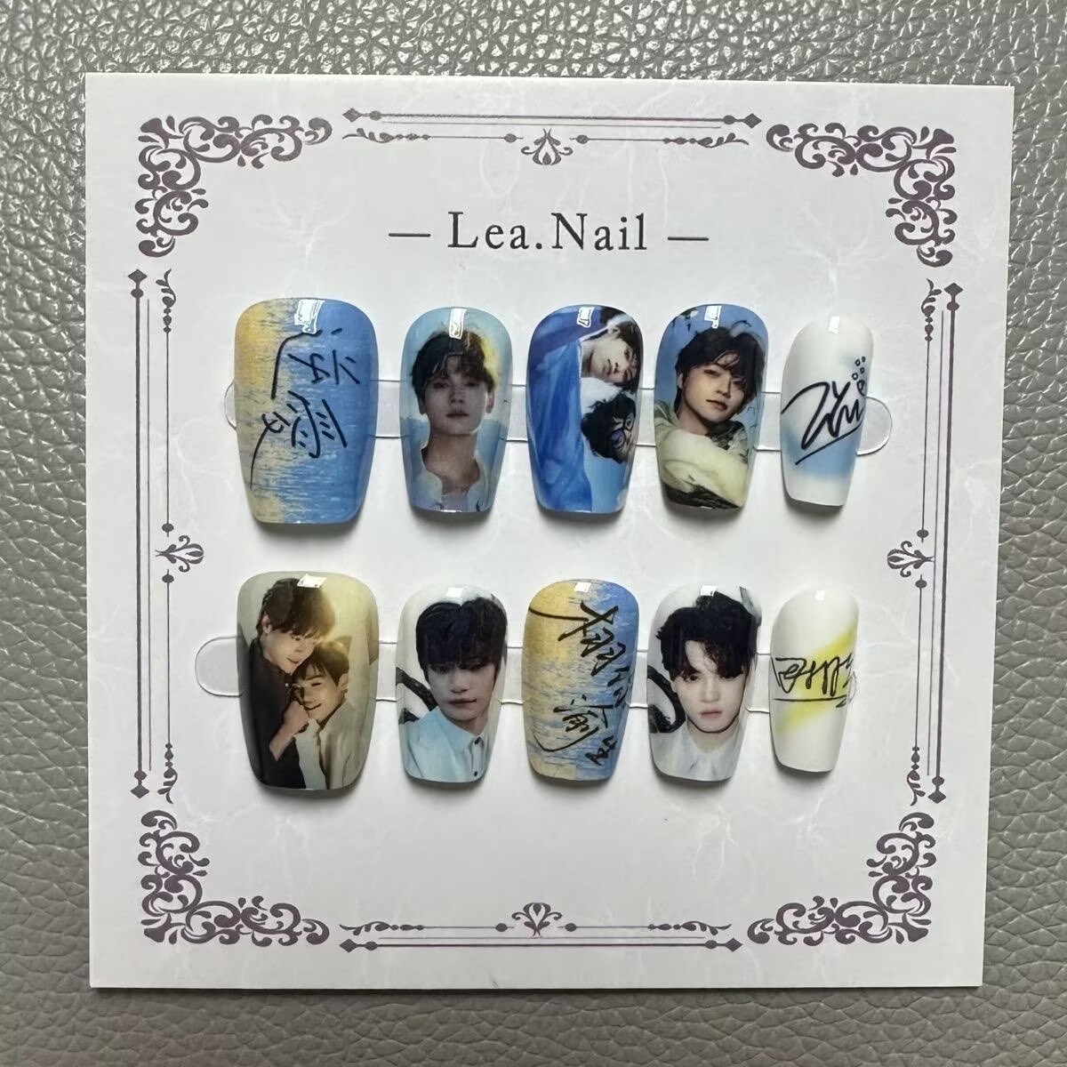 Nail Art Love - Set de Uñas con Diseño de