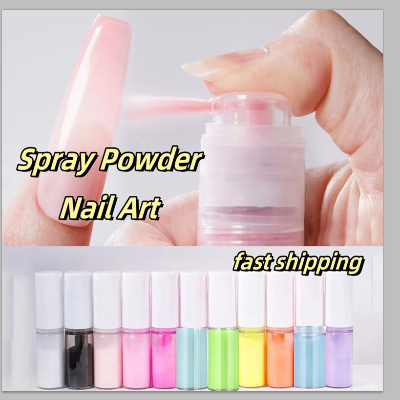Nail Art Ombre Pink - Bomba de prensa de polvo ombré