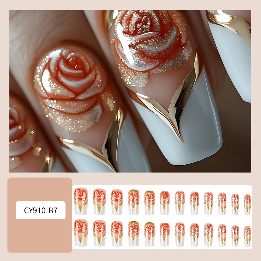 Uñas postizas cuadradas de tam - Nail Art Full Color reseña y precio