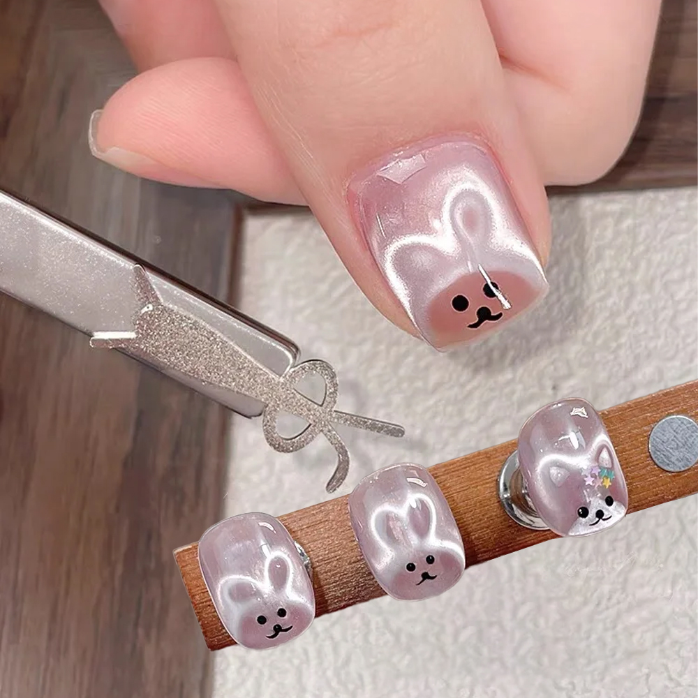 3D lindo conejo amor corazón c - Nail Art Love reseña y precio