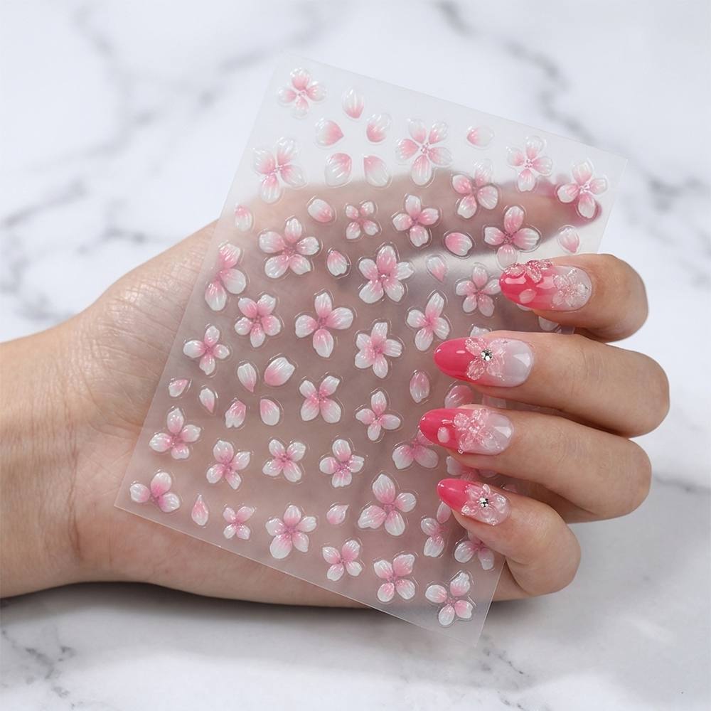 1 unidad de pegatina para uñas - Nail Art Ombre Pink reseña y precio