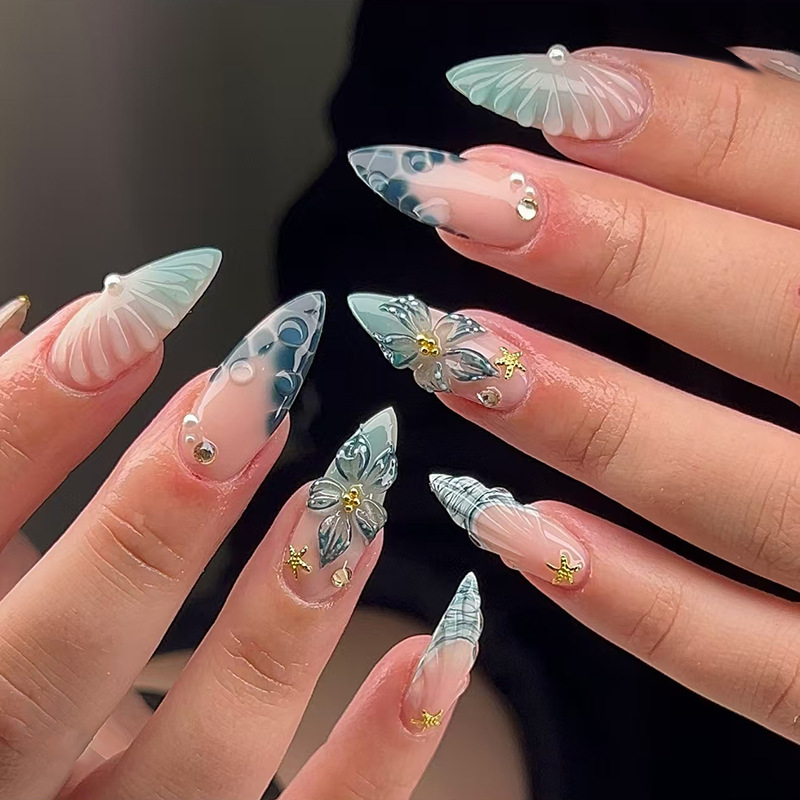 24 Uds. Conjuntos de uñas post - Nail Art Love reseña y precio