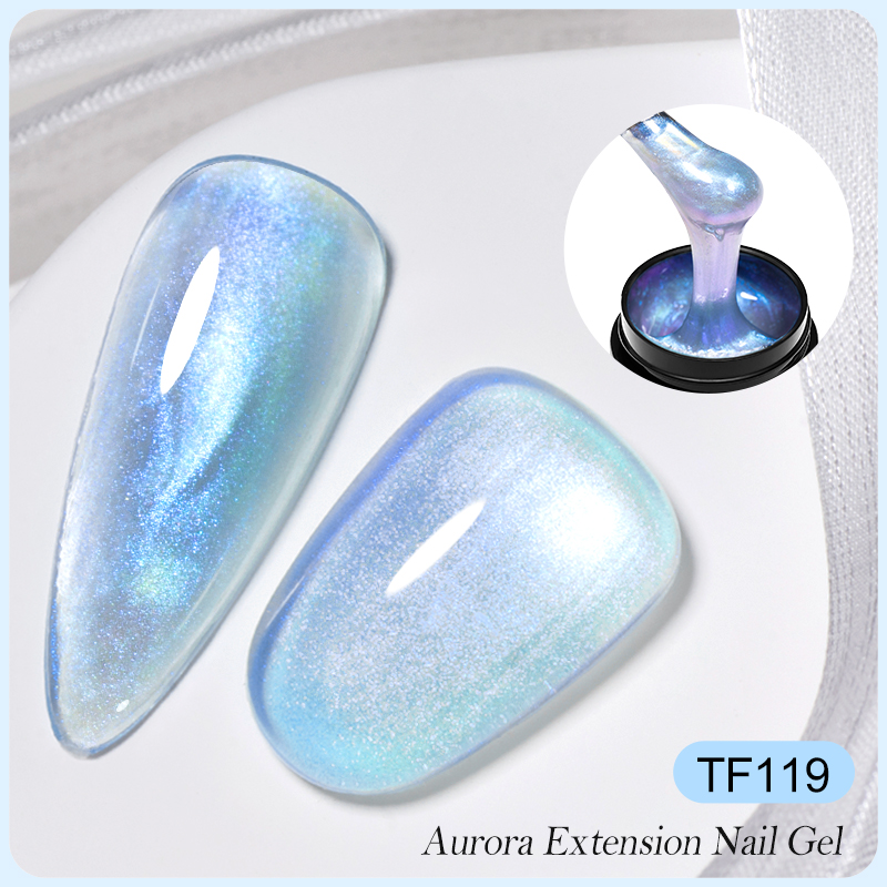 6 unids/set Aurora extensión d - Nail Art Ombre Pink reseña y precio