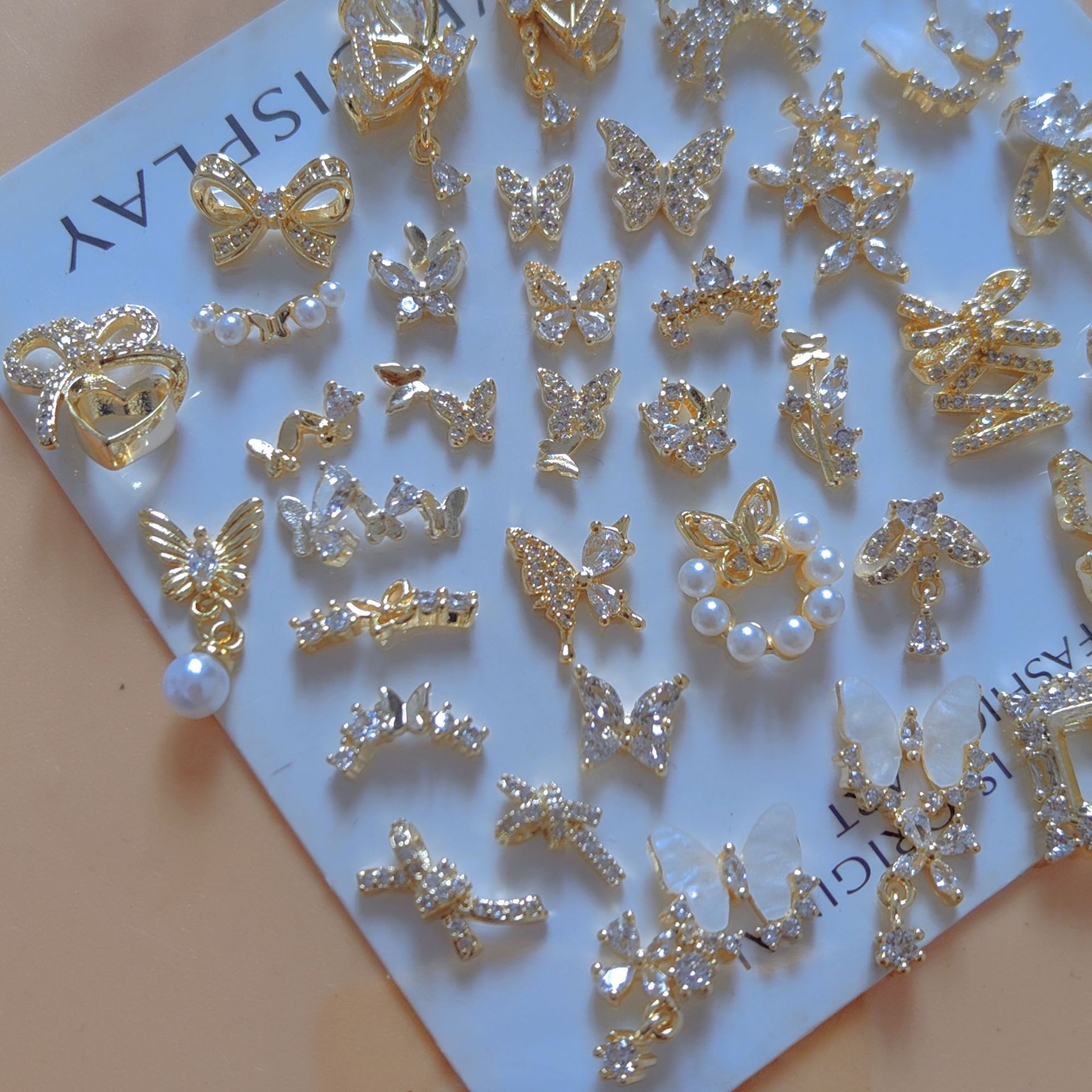 Lote de 10 Piezas de Adornos d - Nail Art Lotso reseña y precio