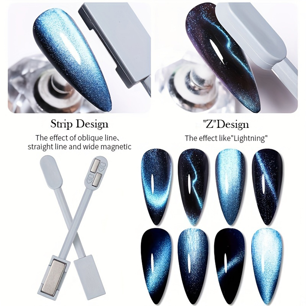 Juego de 1/2 imanes de ojo de  - Nail Art Full Color reseña y precio