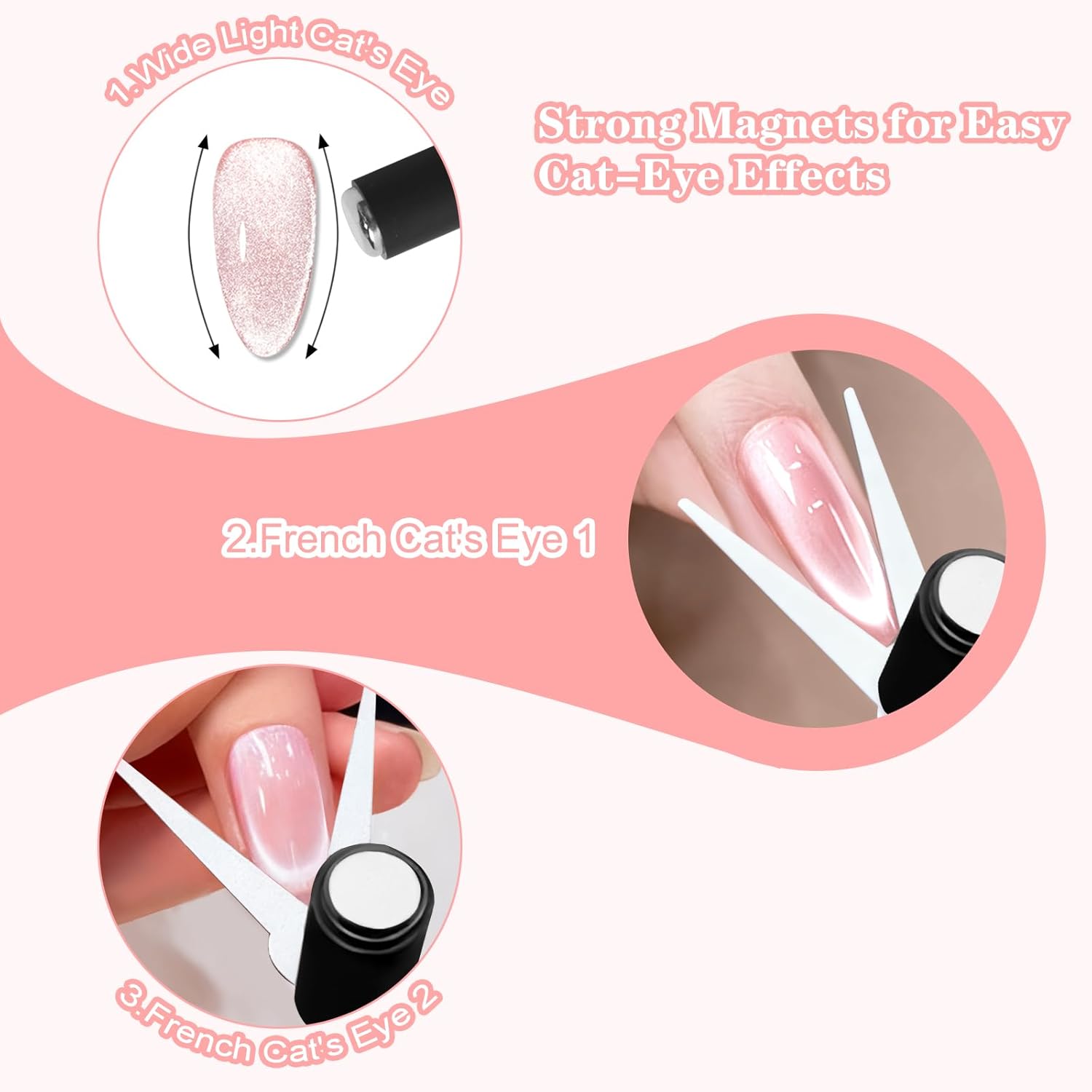 Imán de Uñas de Doble Cabeza c - Nail Art Full Color reseña y precio