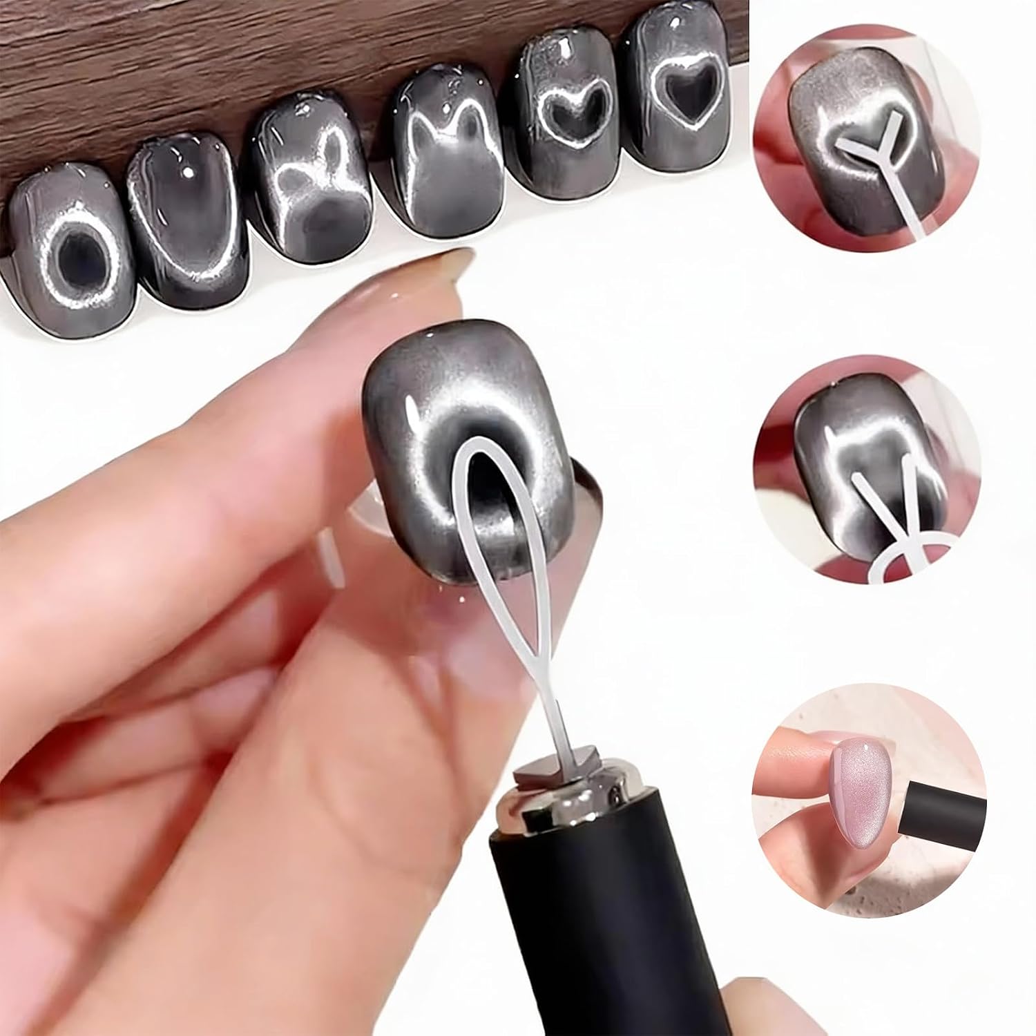 Juego de 10 Imanes para Uñas E - Nail Art Full Color reseña y precio
