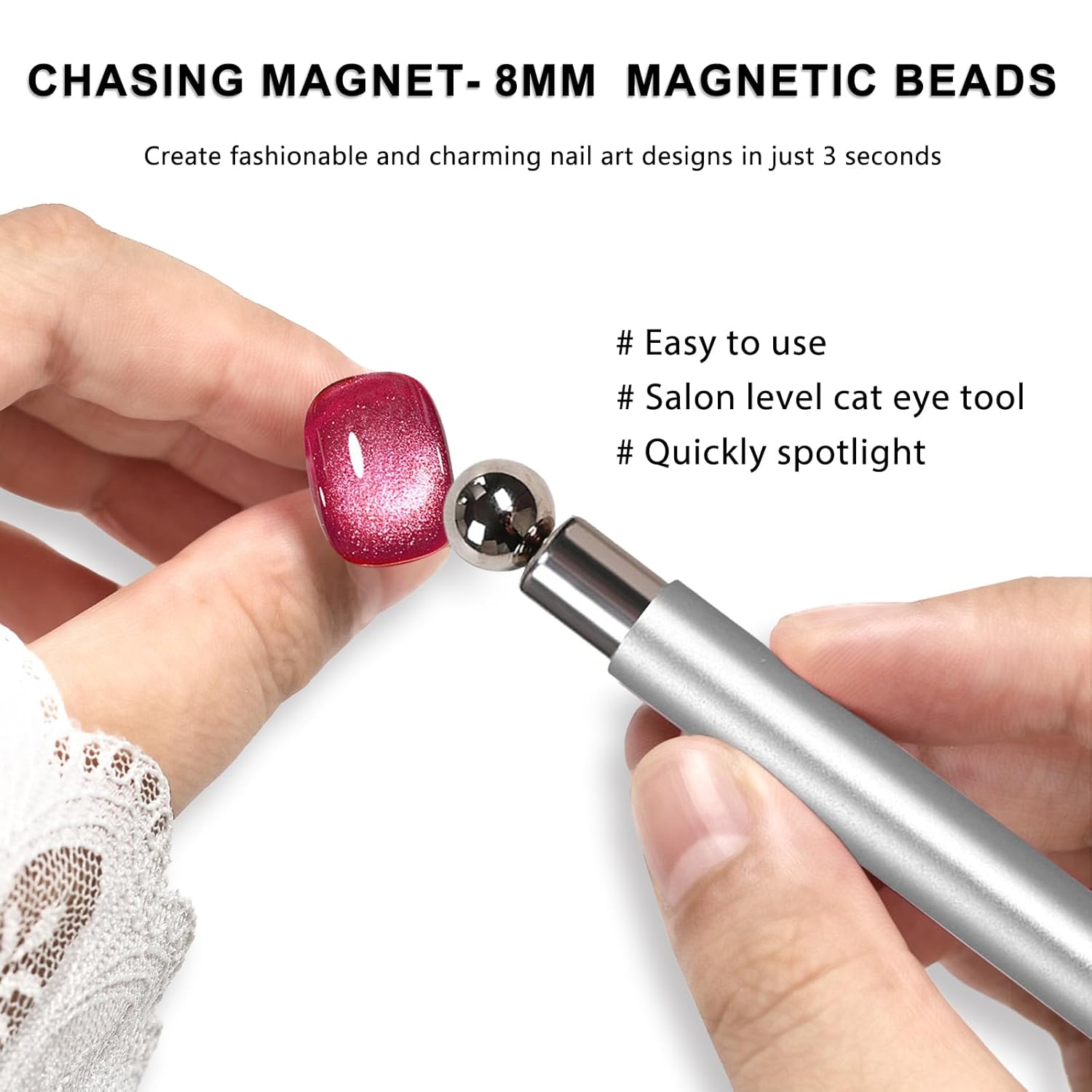 Juego de 11 imanes para decora - Nail Art Full Color reseña y precio