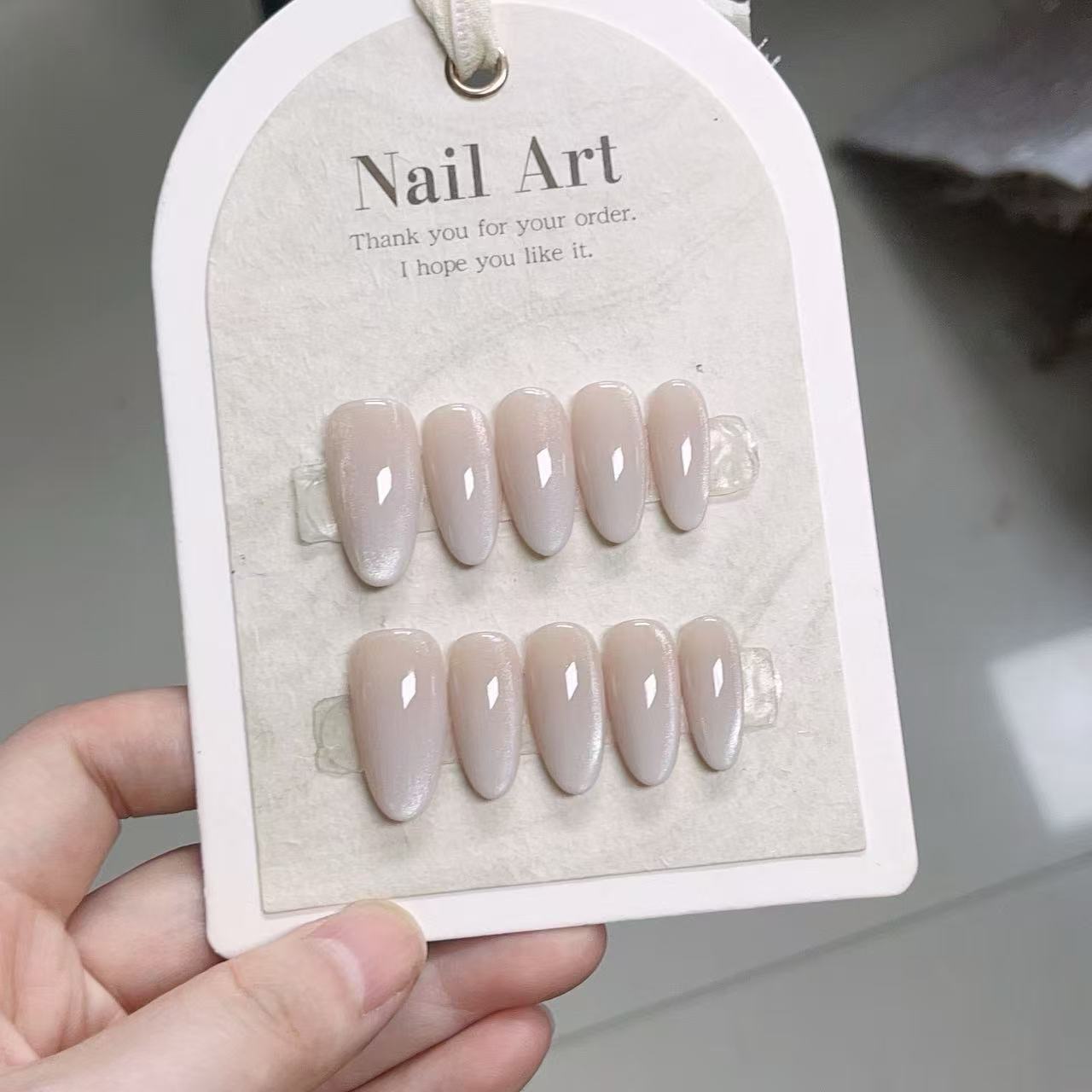 10 Uñas Postizas de Color Sóli - Nail Art Full Color reseña y precio