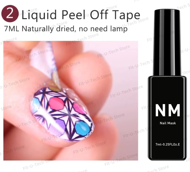 Gel de impresión de uñas O2nai - Peel Off Base Coat reseña y precio