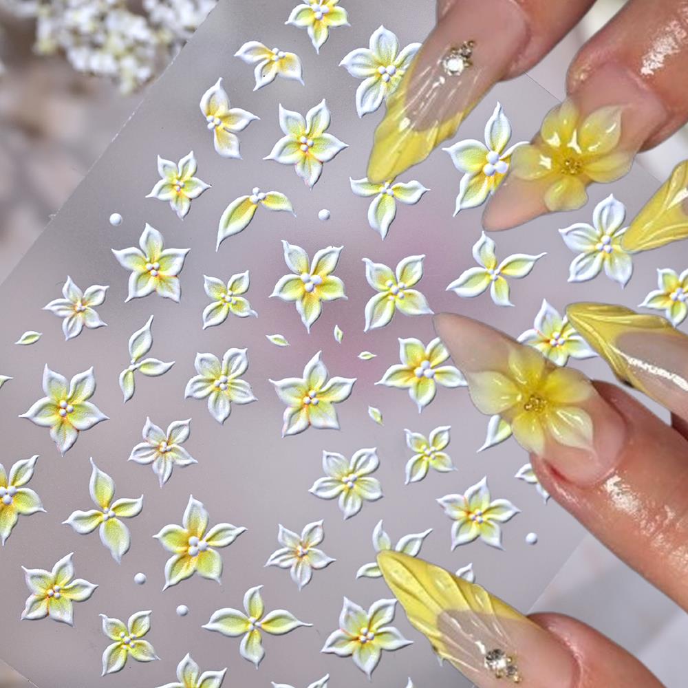 1 unidad de pegatinas 5D en re - Nail Art Ombre Pink reseña y precio