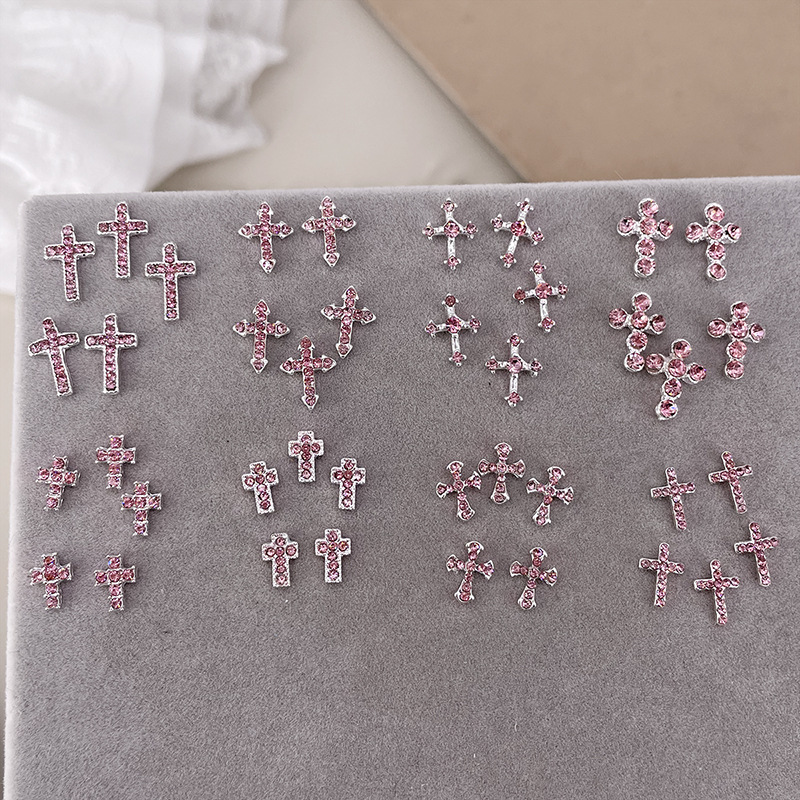 10 Uds. De diamantes rosas bri - Nail Art Lotso reseña y precio