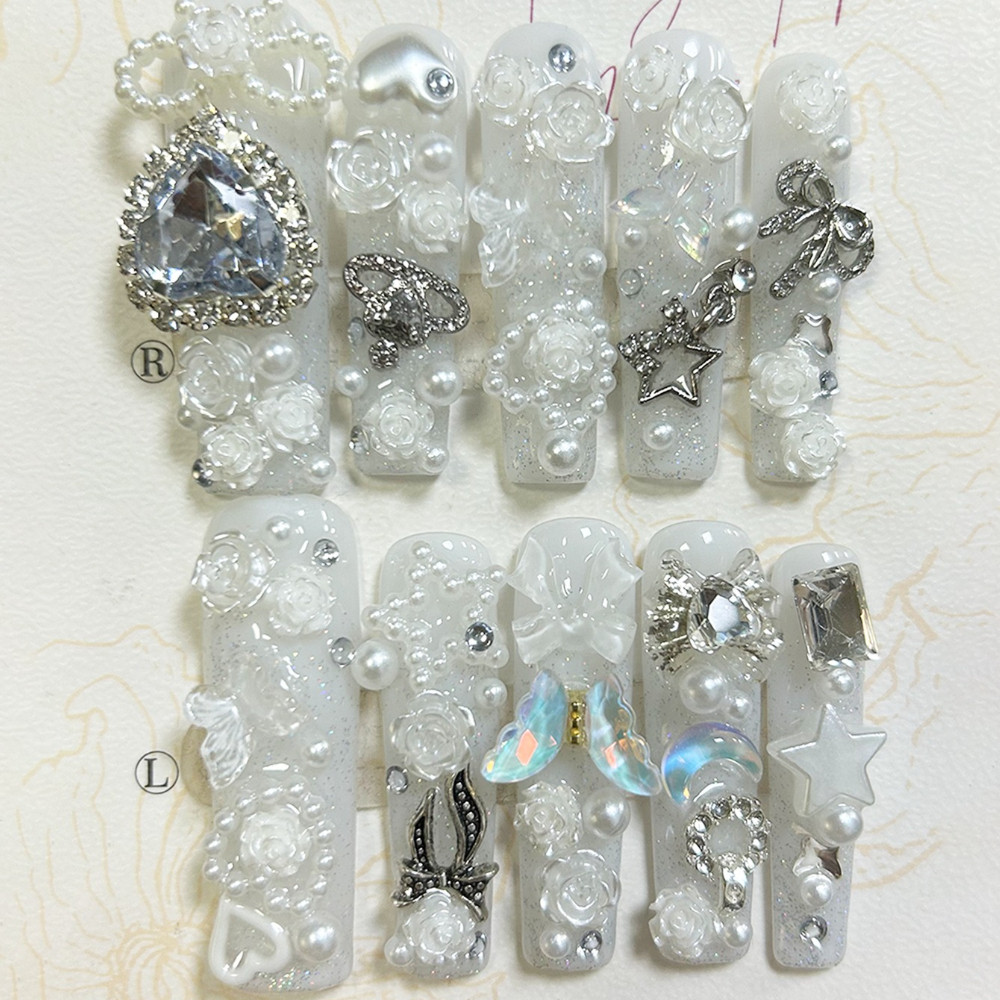 10 Uñas Postizas Bonitas Jirai - Nail Art Love reseña y precio