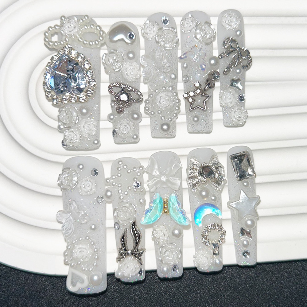10 Uñas Postizas Bonitas Jirai - Nail Art Love reseña y precio