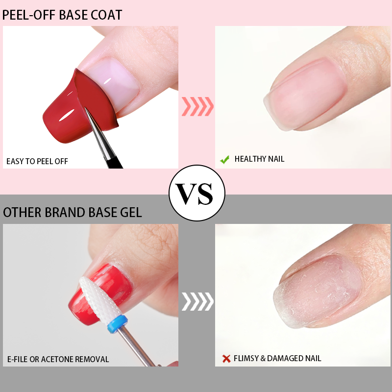 Base de Esmalte Peel-Off PERFE - Peel Off Base Coat reseña y precio