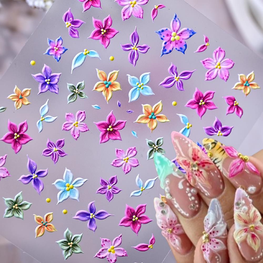 1 Pieza de Adhesivos para Uñas - Nail Art Ombre Pink reseña y precio