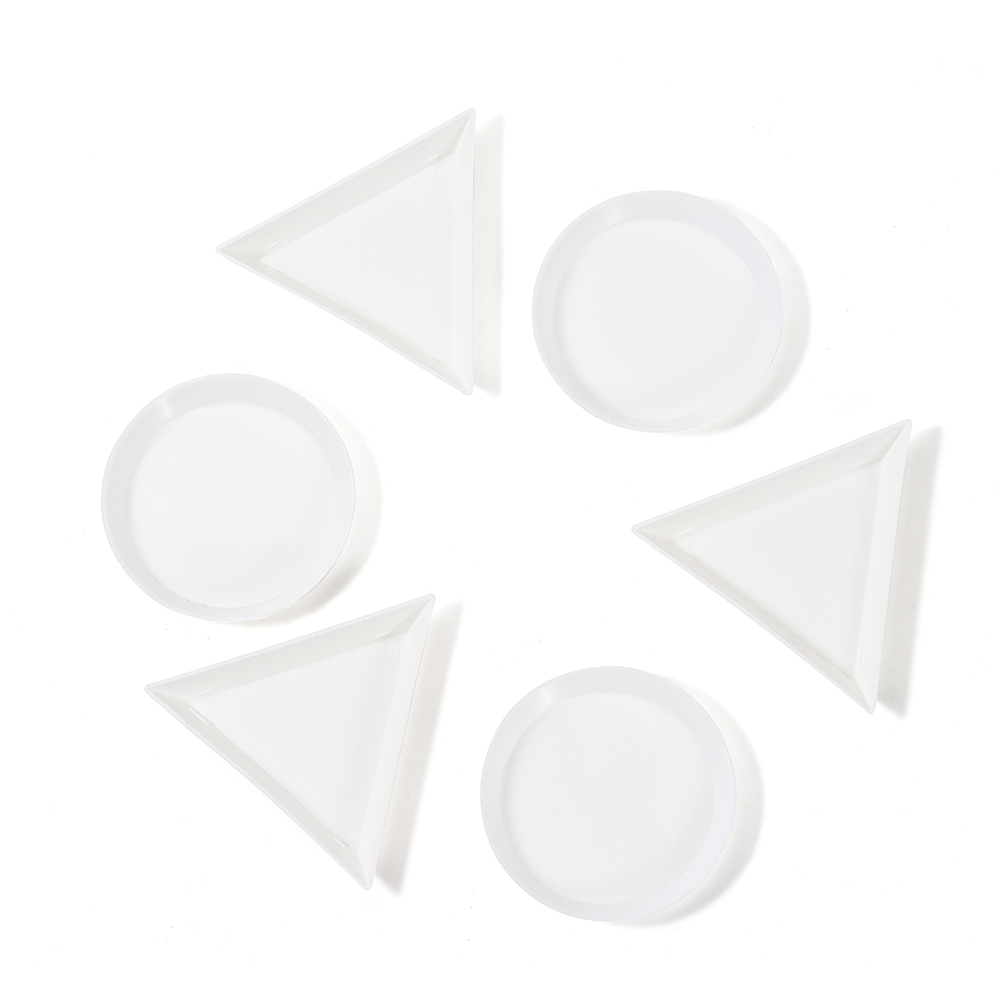 Plato triangular redondo de pl - Nail Art Lotso reseña y precio