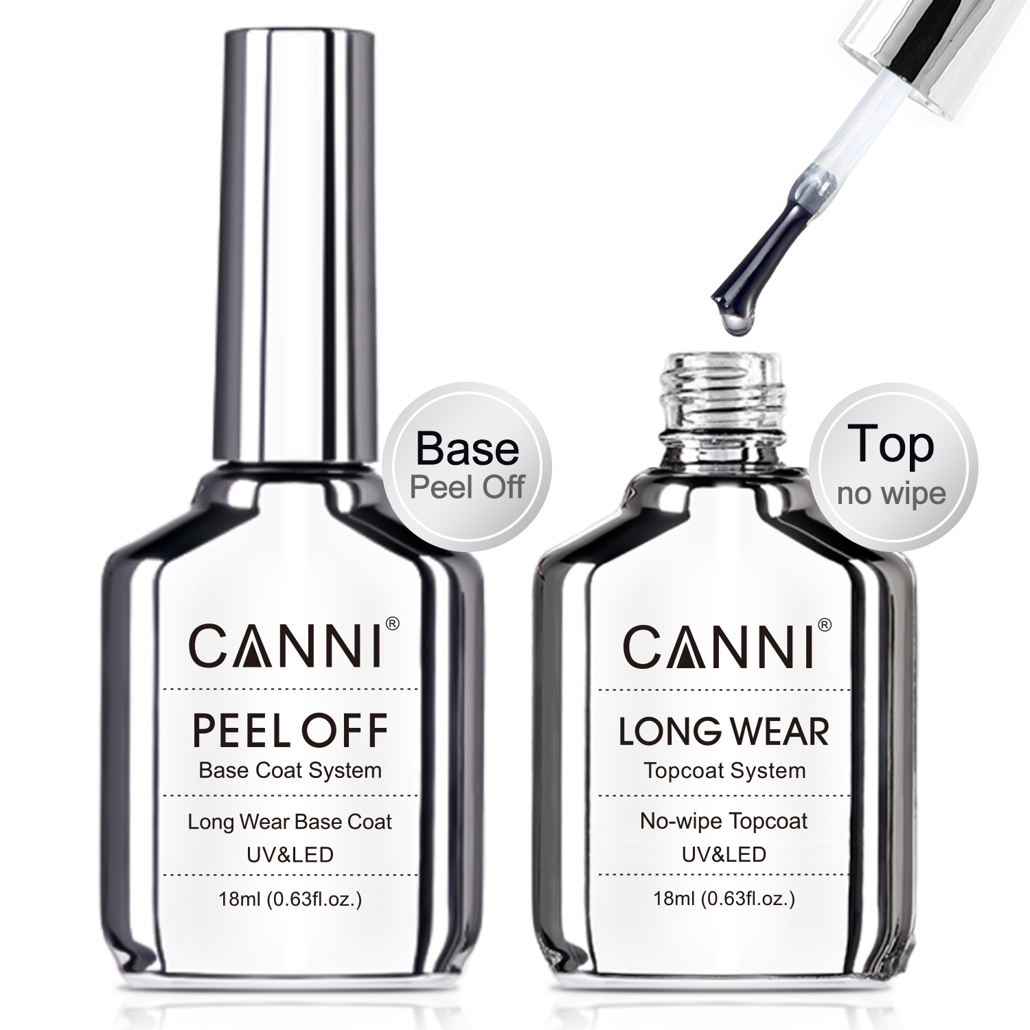 18ml Canni Diamond Long Wear N - Peel Off Base Coat reseña y precio