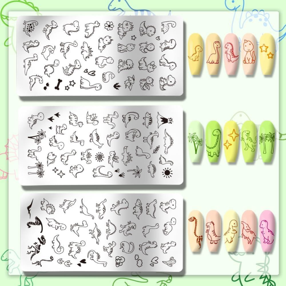 3 Placas de Estampado de Uñas  - Nail Art Love reseña y precio