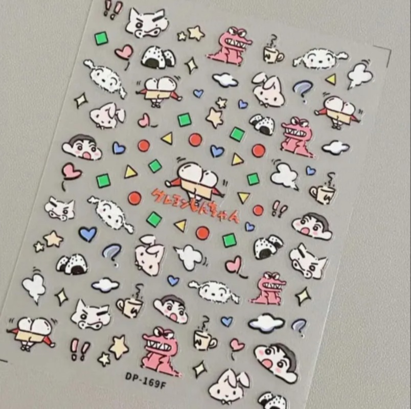 Crayon Shin-chan - Cuaderno de - Nail Art Nail Art reseña y precio
