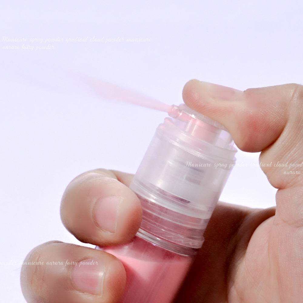 Bomba de prensa de polvo ombré - Nail Art Ombre Pink reseña y precio